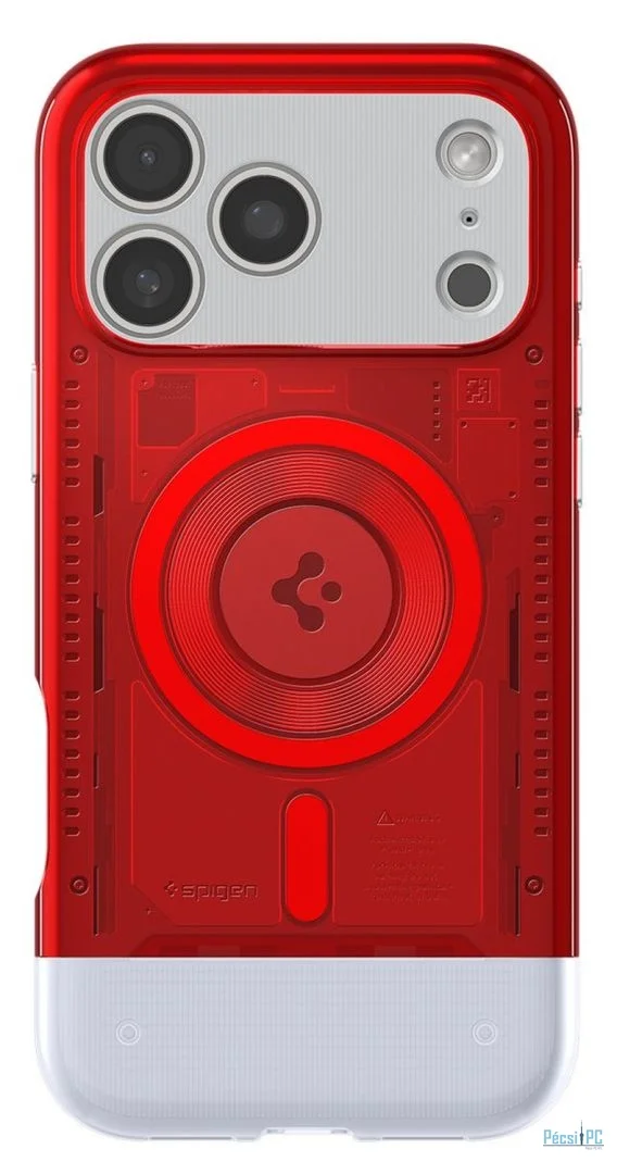 Spigen Classic C1 MagSafe case for iPhone 17 Pro Max Ruby