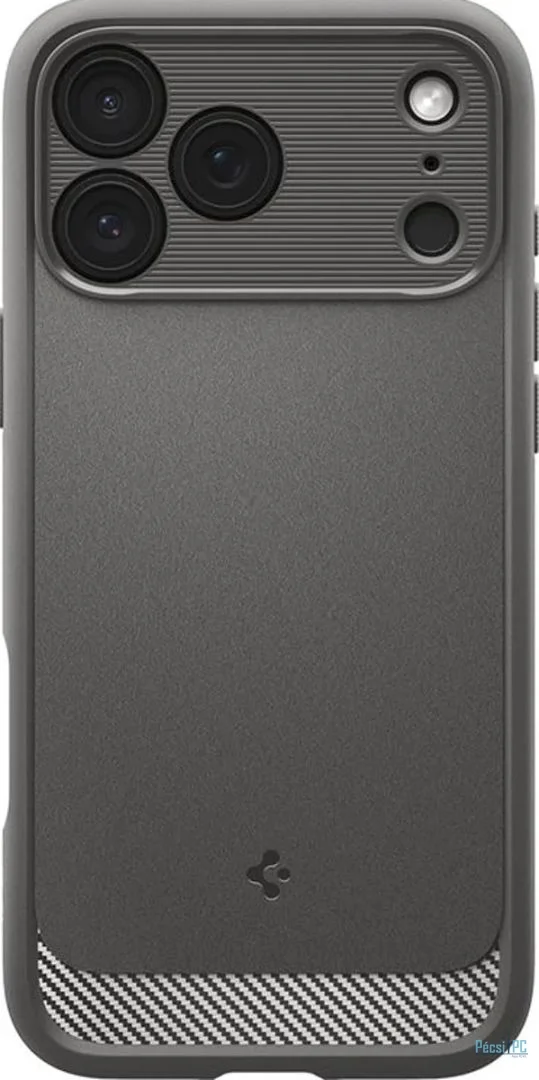 Spigen Rugged Armor MagSafe case for iPhone 17 Pro Gray
