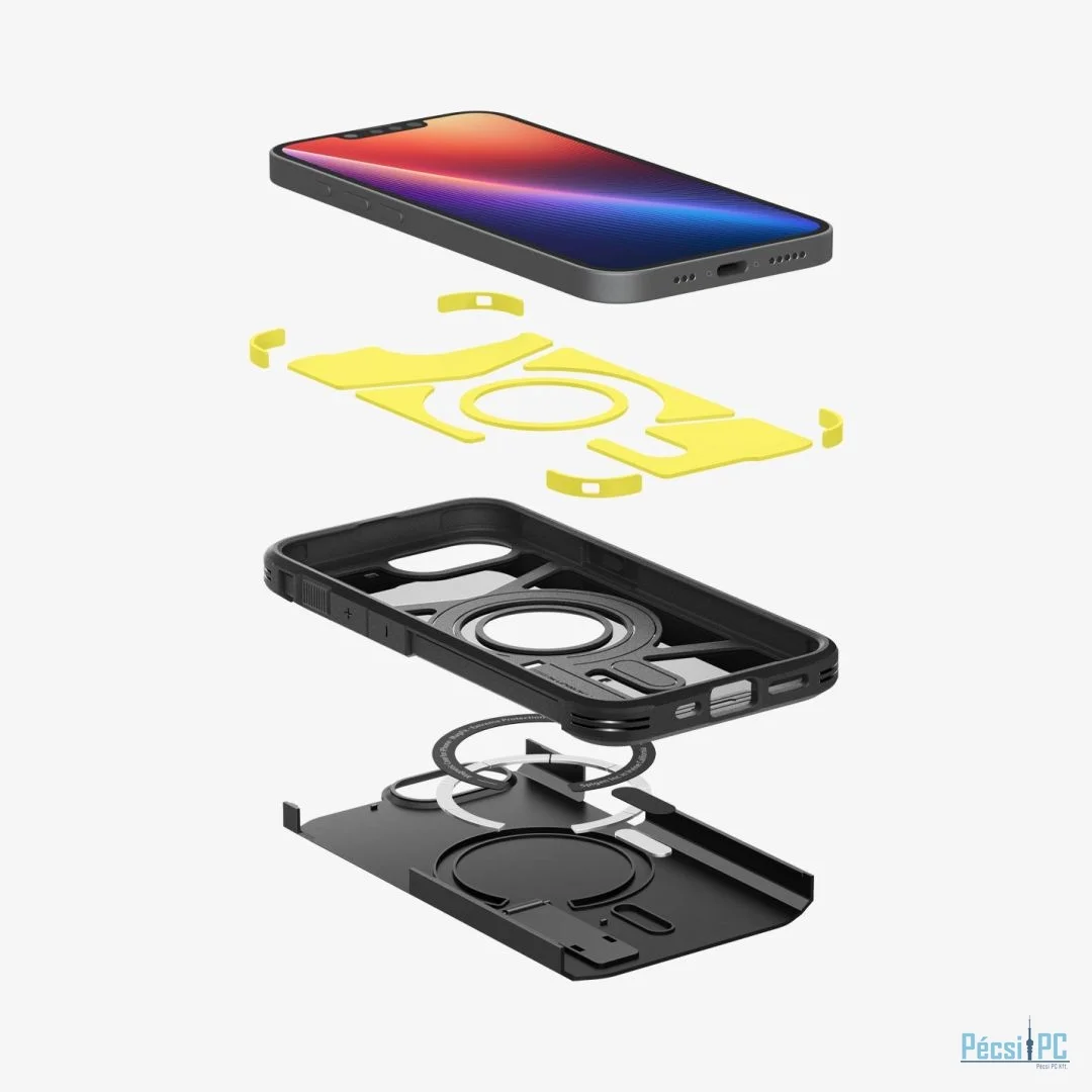 Spigen Tough Armor MagSafe iPhone 16e Black