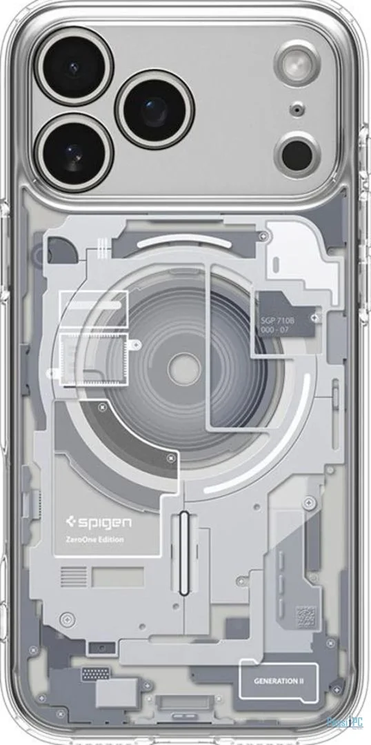 Spigen Ultra Hybrid MagSafe case for iPhone 17 Pro Max Zero One White