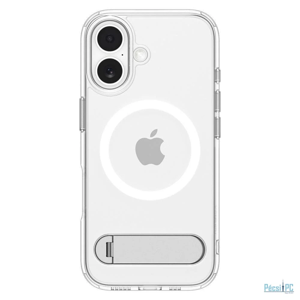 Spigen Ultra Hybrid S MagSafe case for iPhone 17 Clear White