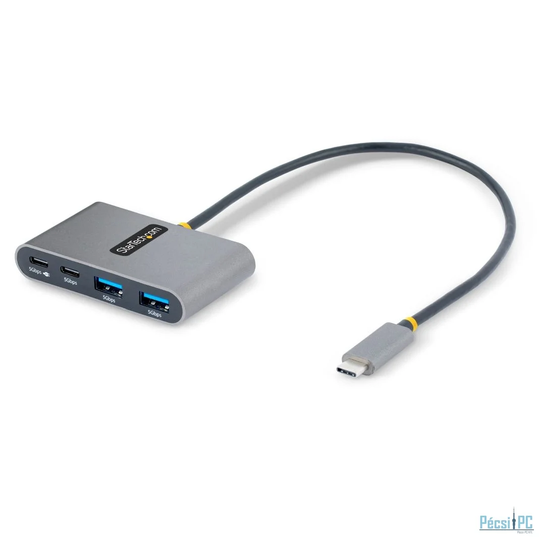 Startech 4-portos USB3.0 HUB Space Gray