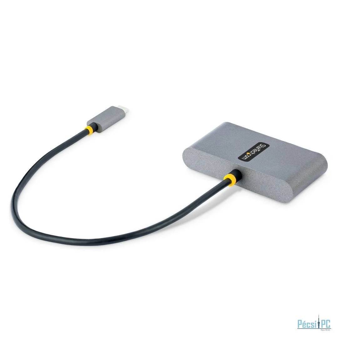 Startech 4-portos USB3.0 HUB Space Gray