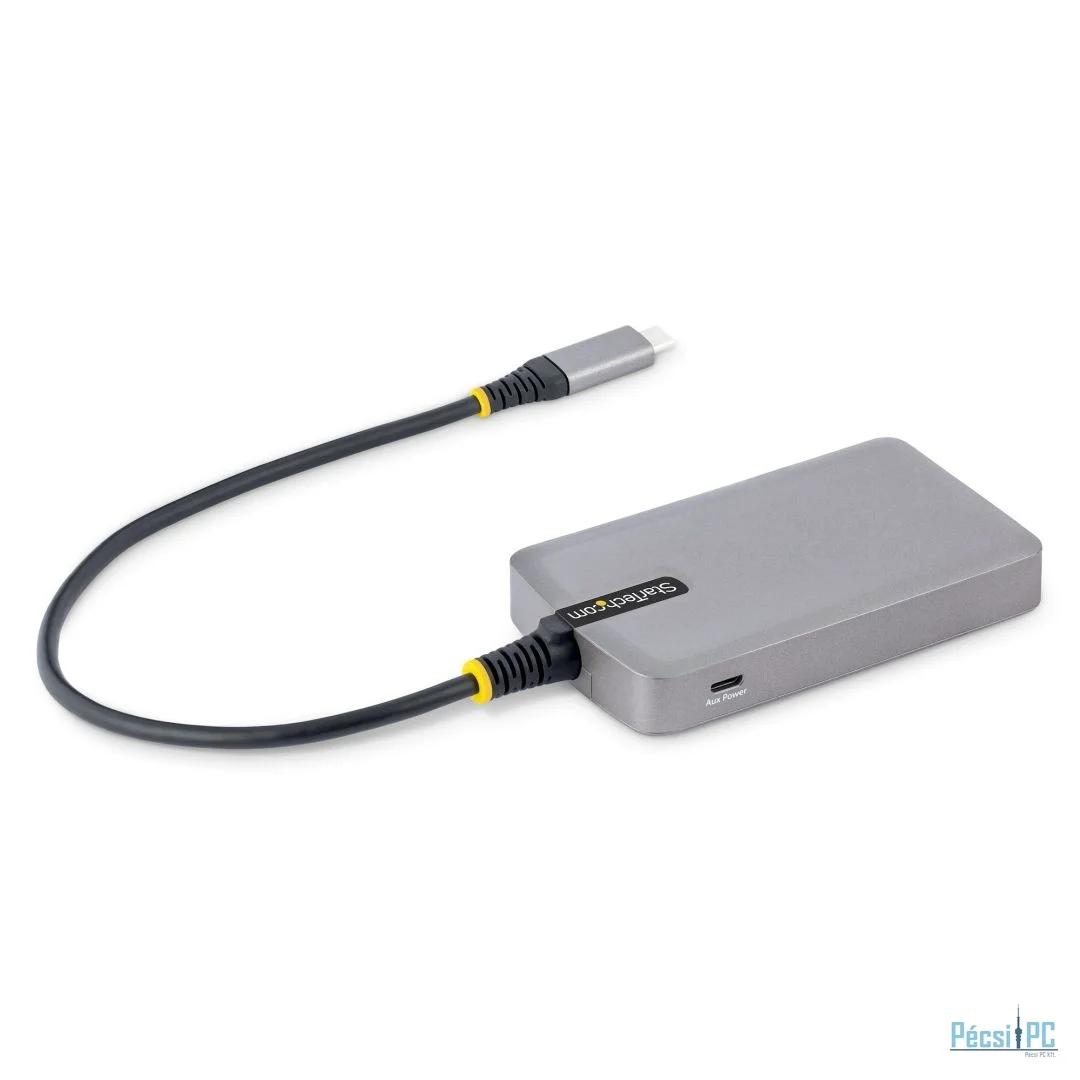 Startech 4-portos USB3.2 HUB Space Gray