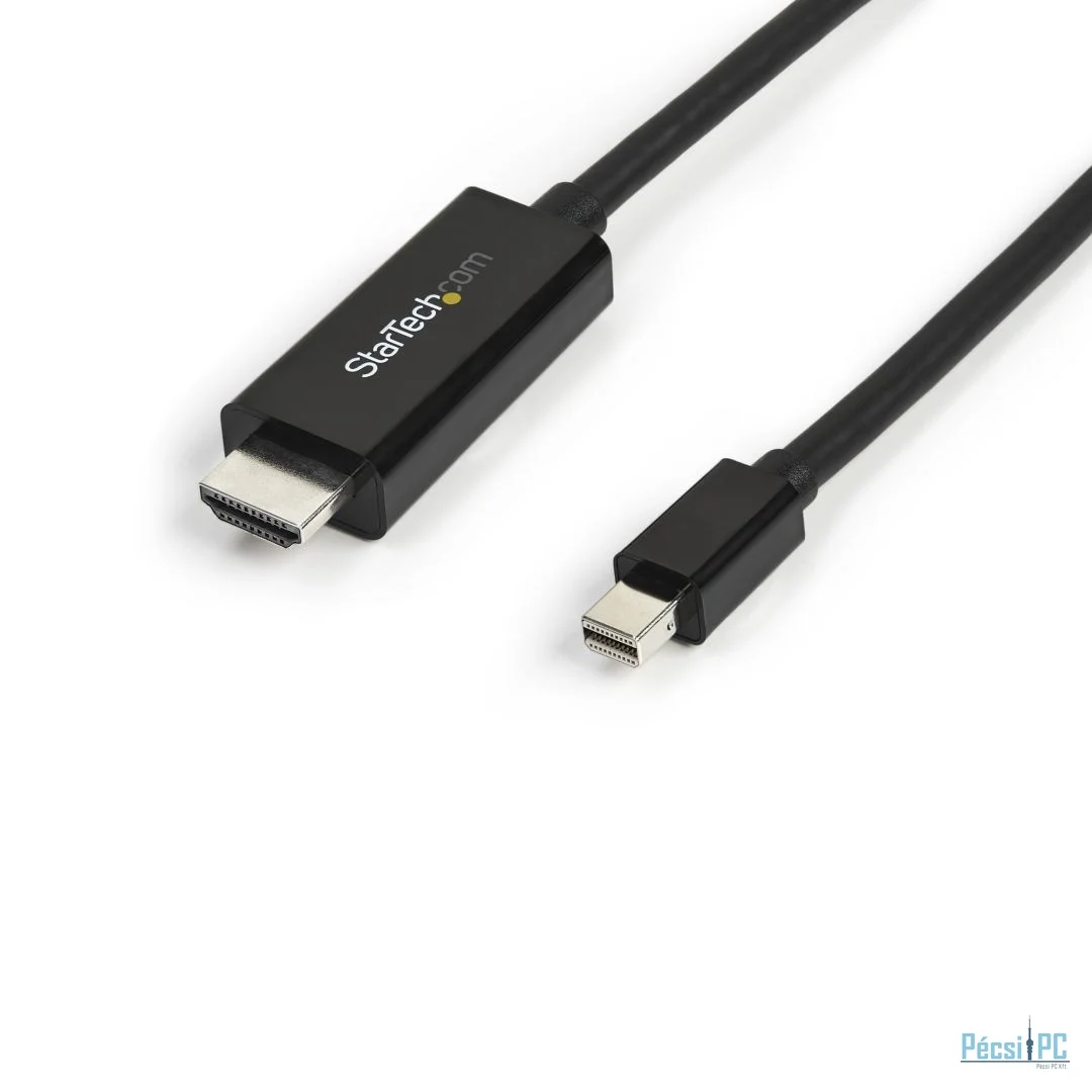 Startech Mini DisplayPort to HDMI 4K 30Hz cable 3m Black