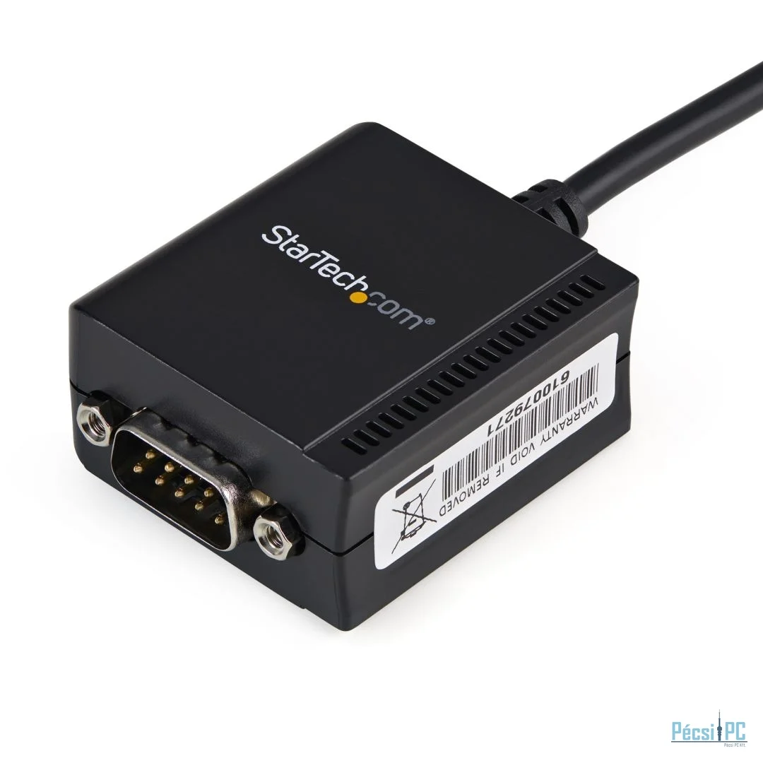 Startech USB to Serial RS232 Adapter Cable with COM Retention 1,8m Black