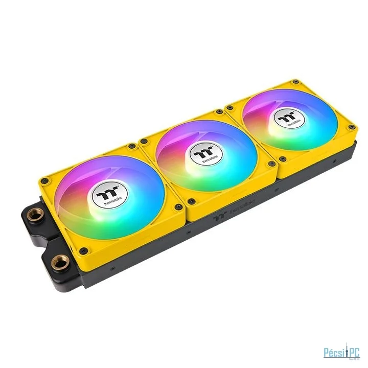 Thermaltake CT120 EX Reverse ARGB Sync PC Cooling Fan Bumblebee (3-Fan Pack)