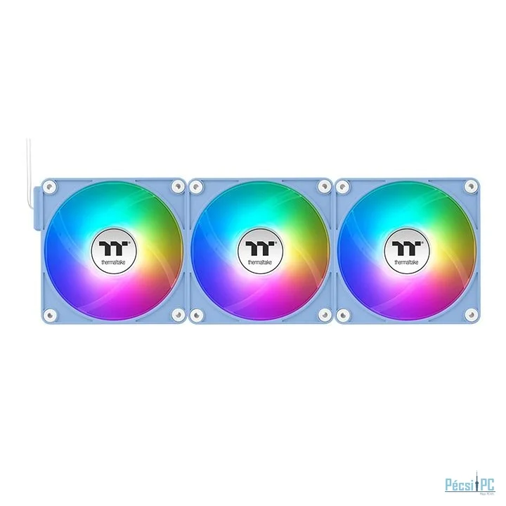 Thermaltake CT140 EX ARGB Sync PC Cooling Fan Hydrangea Blue (3-Fan Pack)