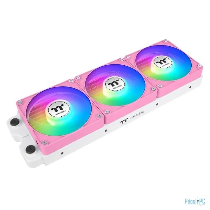 Thermaltake CT140 EX ARGB Sync PC Cooling Fan Pink (3-Fan Pack)