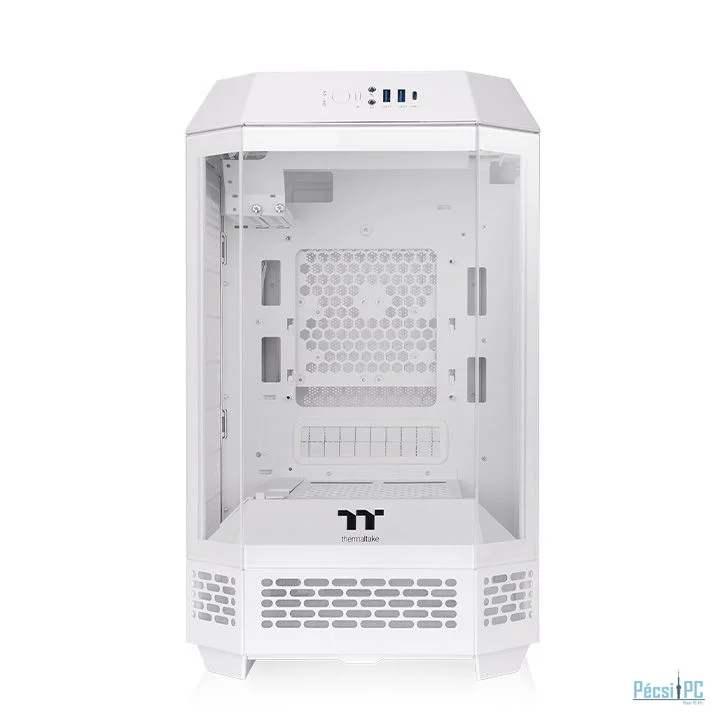Thermaltake The Tower 250 Mini Tower Chassis Tempered Glass White