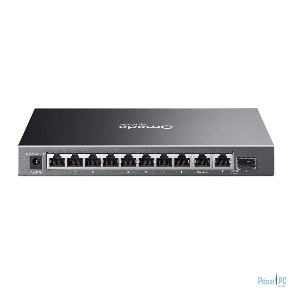 TP-Link ES210GP Omada 10-Port Gigabit Easy Managed Switch with 8-Port PoE+