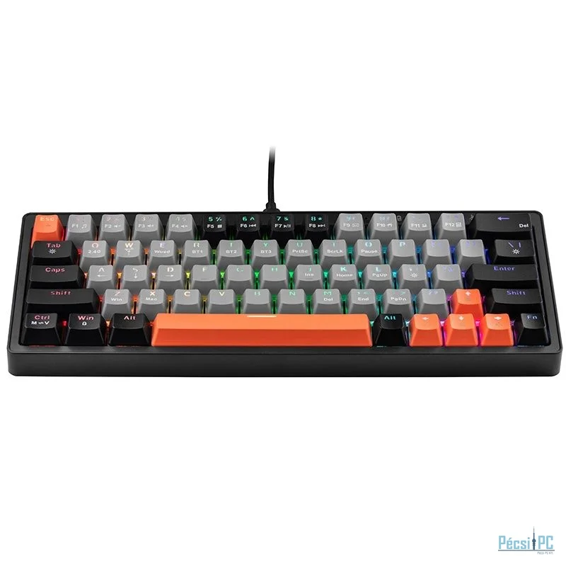 Tracer EVO3 Hot Swap 63 GameZone RGB Mechanical Keyboard Grey US