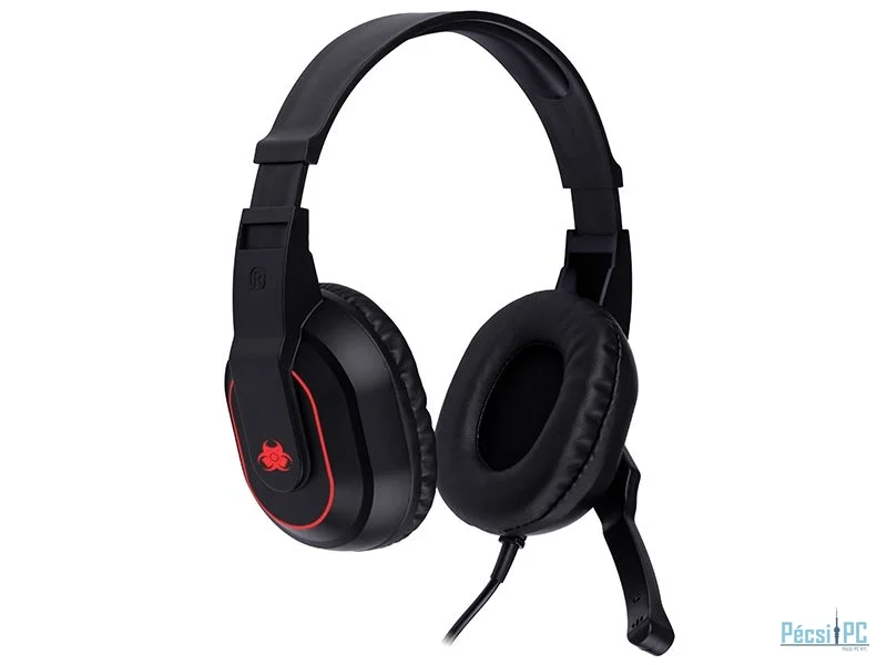 Tracer Gamezone Radian RGB Flow Headset Black/Red