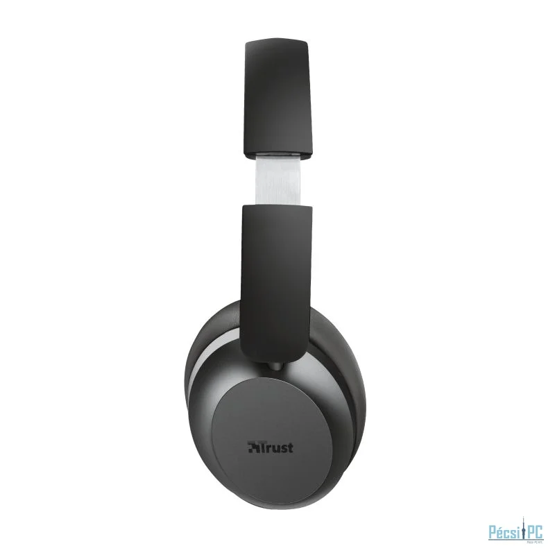Trust Eaze Bluetooth Wireless Over-ear Headphones Black
