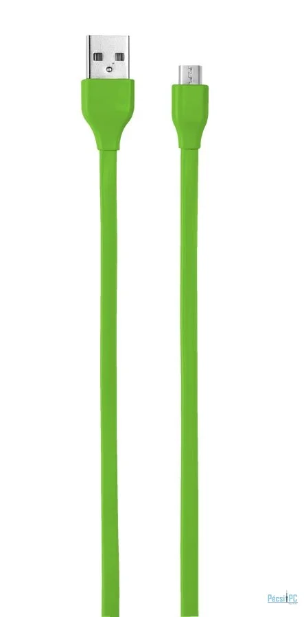 Trust Flat Micro-USB cable 1m Lime