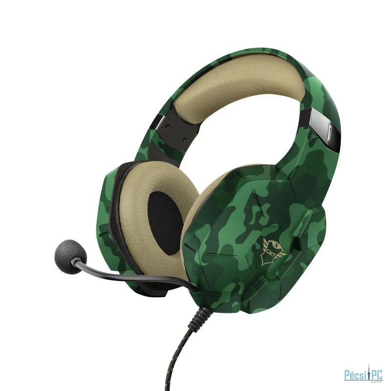 Trust GXT 323C Carus Gaming Headset Camo Green