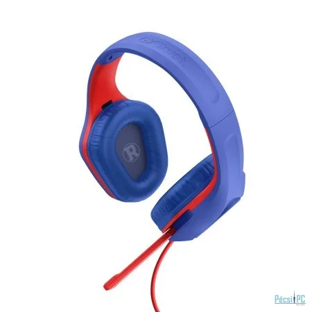 Trust GXT415SM Zirox Lightweight Gaming Headset Blue/Red