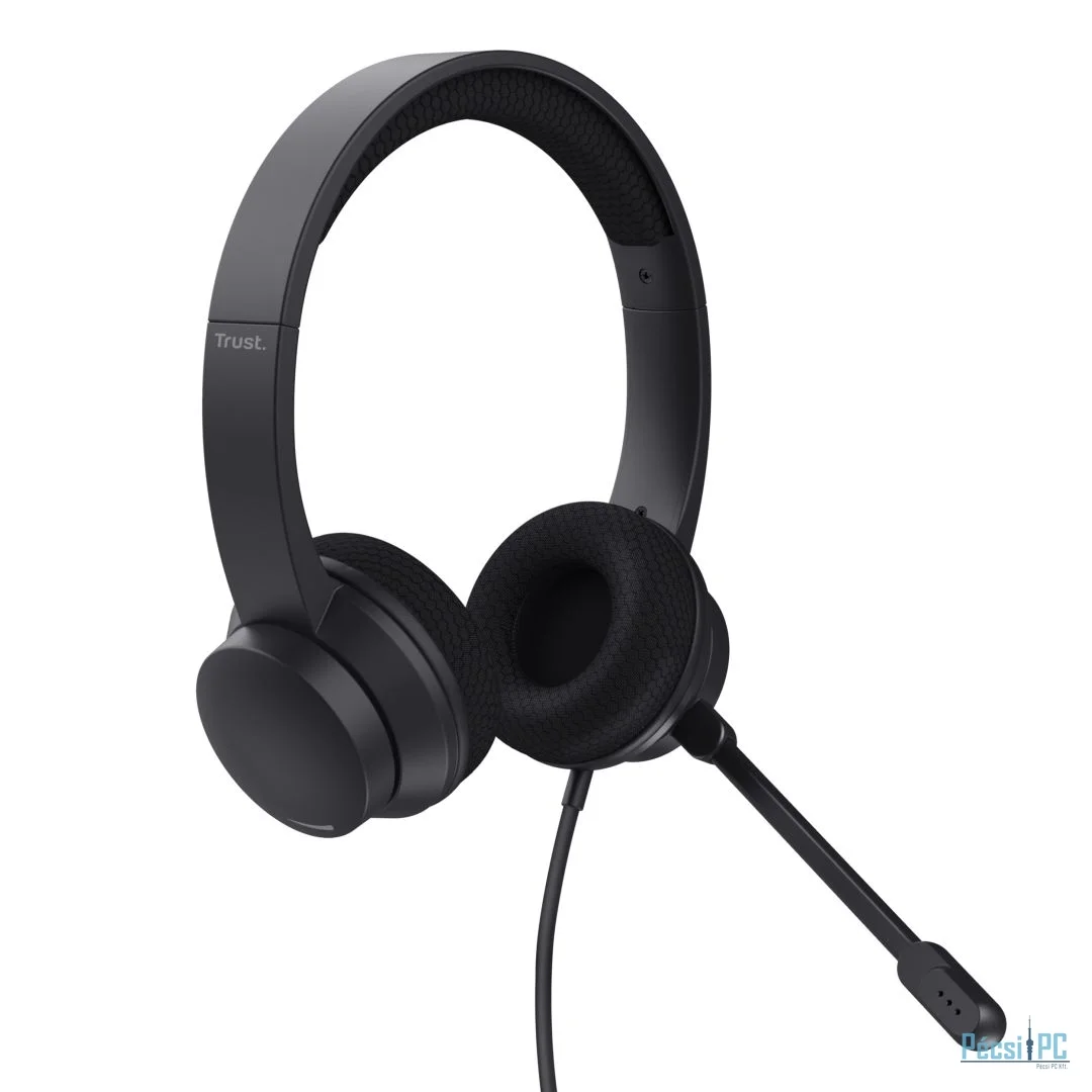 Trust HS-260 USB-ENC PC Headset Black