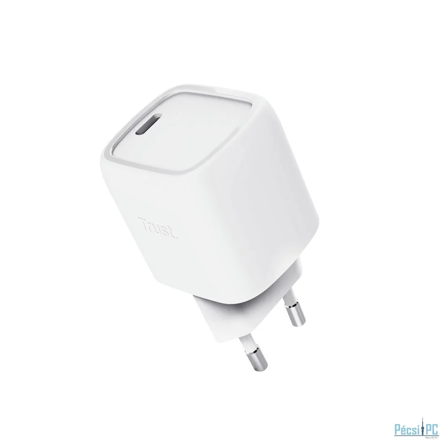 Trust Maxo 30W USB-C GaN Charger White