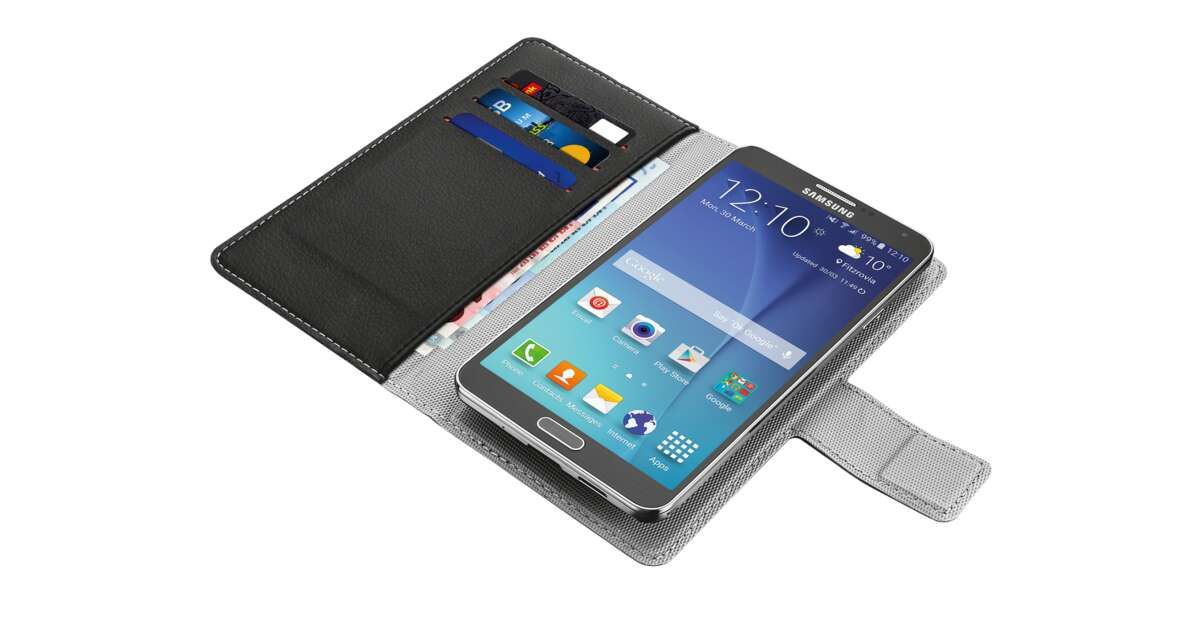 Trust Urban Verso Universal Wallet Case for 4,7” Smartphones Black