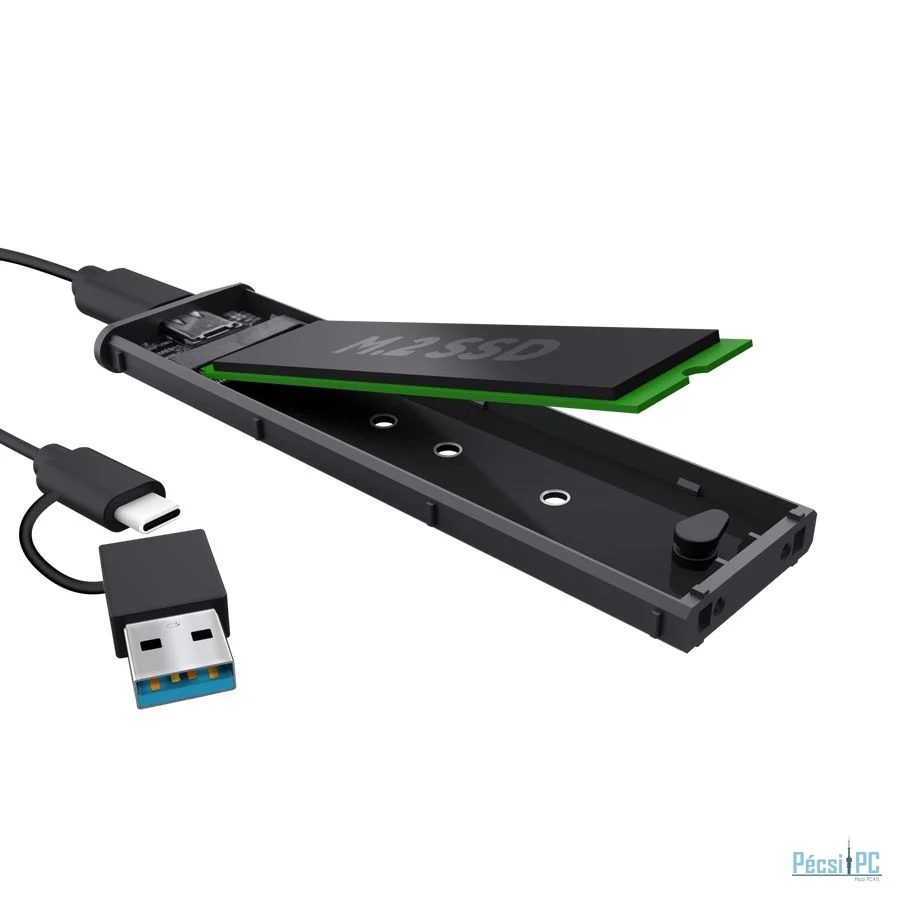 Trust USB-C M.2 SSD Enclosure Black