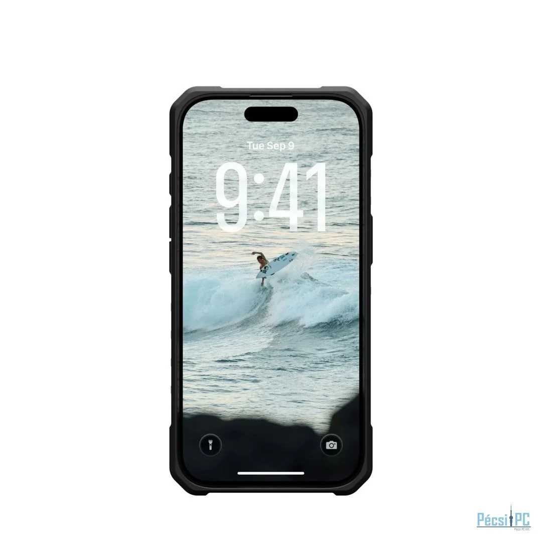 UAG Pathfinder Clear Magsafe case for iPhone 17 Ash/Black