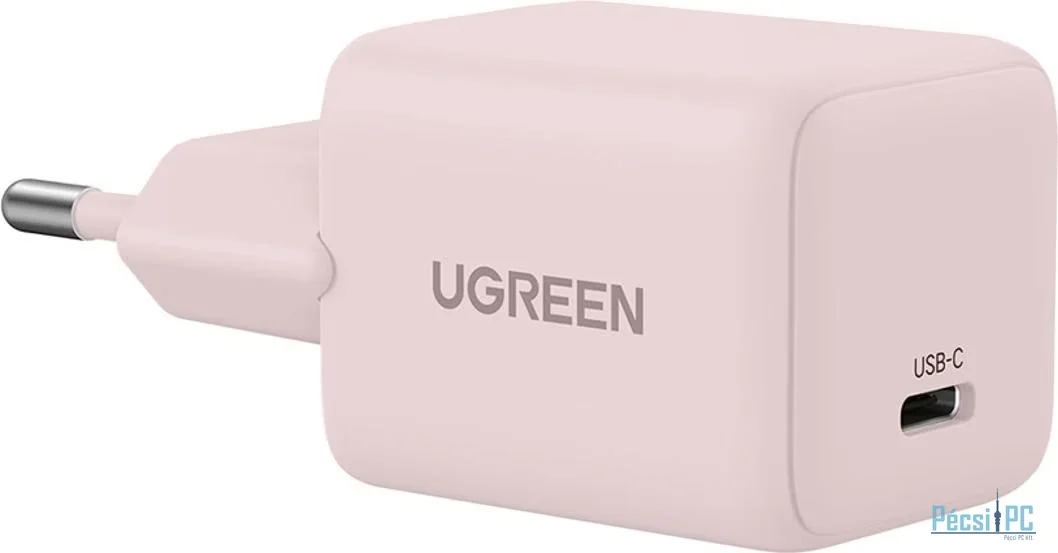 UGREEN X512 20W 1X USB-C Power Adapter Pink