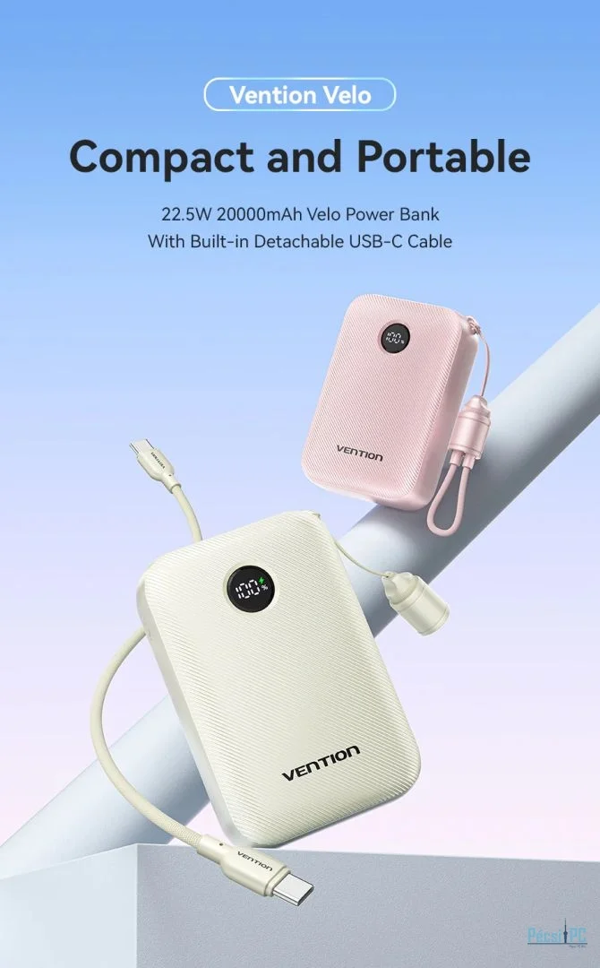 Vention FKBN0-C 20000mah PowerBank Beige