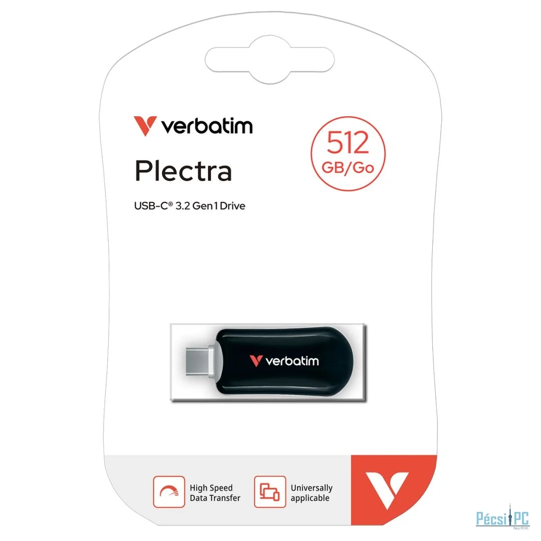 Verbatim 256GB Plectra USB3.2 Black