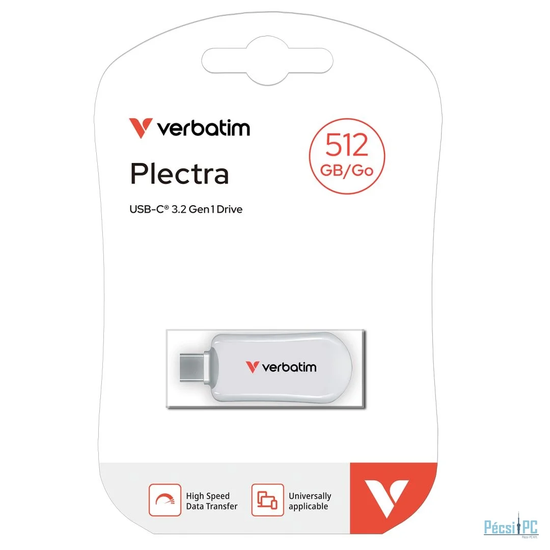 Verbatim 512GB Plectra USB3.2 White