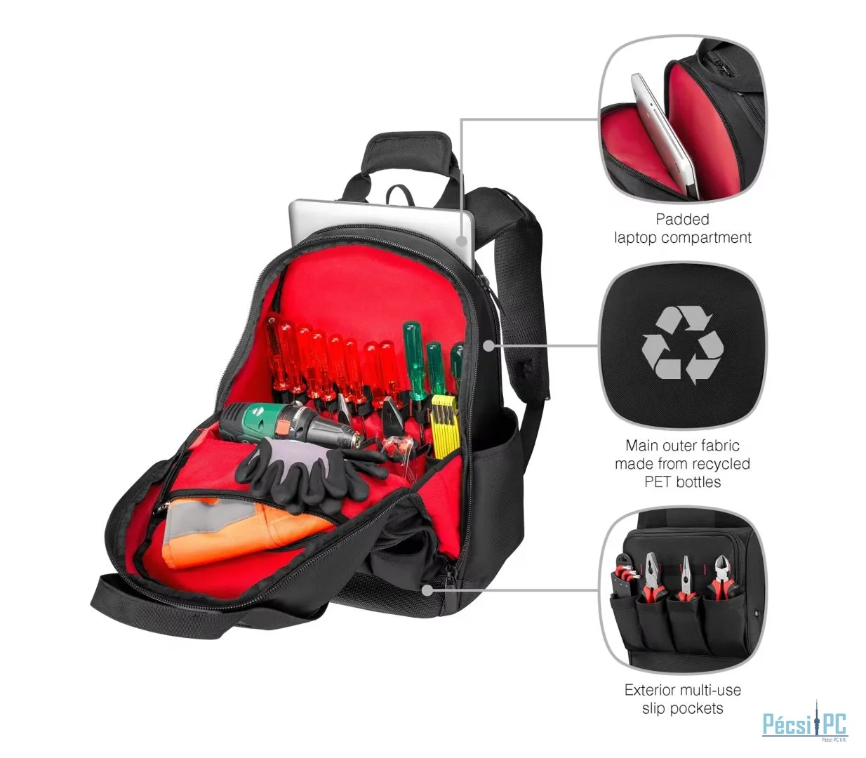 Wenger Tool Advanced Notebook Backback 16