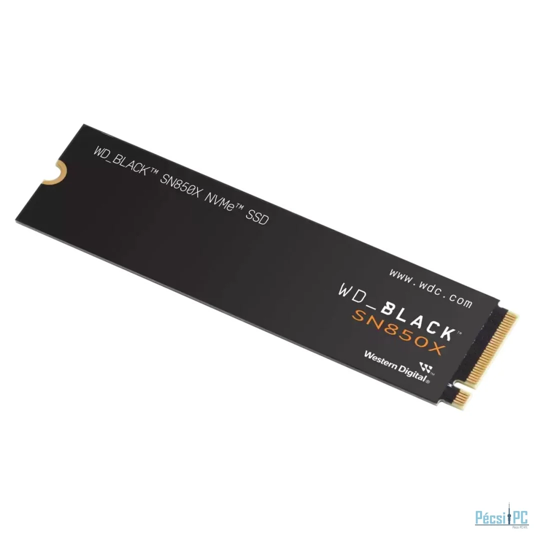 Western Digital 1TB M.2 2280 NVMe SN850X Without Heatsink Black