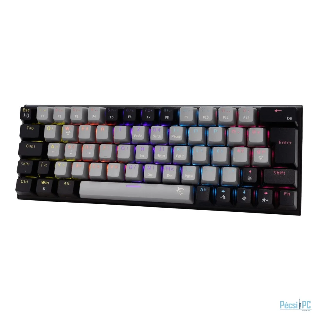White Shark Wakizashi 2 Red Switches Gaming Keyboard Black/Grey HU
