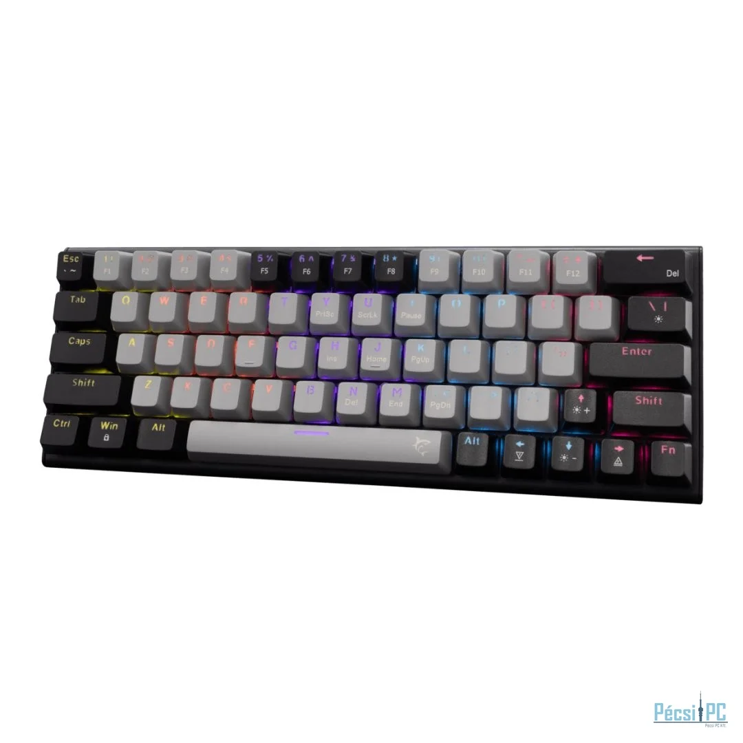 White Shark Wakizashi 2 Red Switches Gaming Keyboard Grey/Black US
