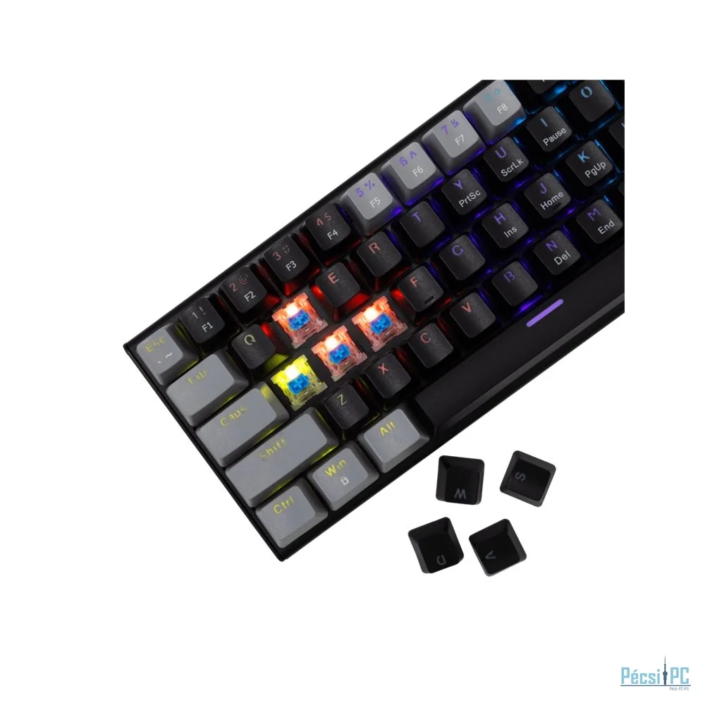 White Shark Wakizashi Blue Switches Gaming Keyboard Black/Grey HU