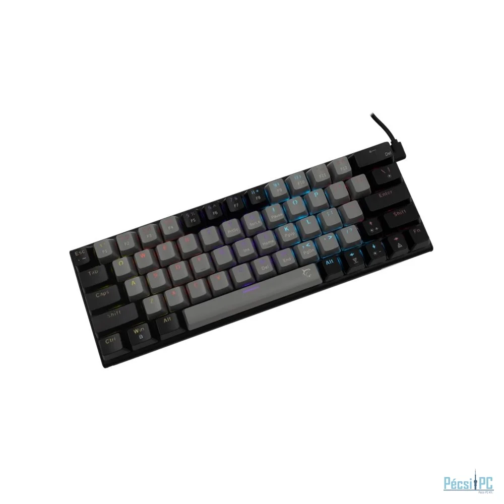 White Shark Wakizashi Blue Switches Gaming Keyboard Grey/Black HU