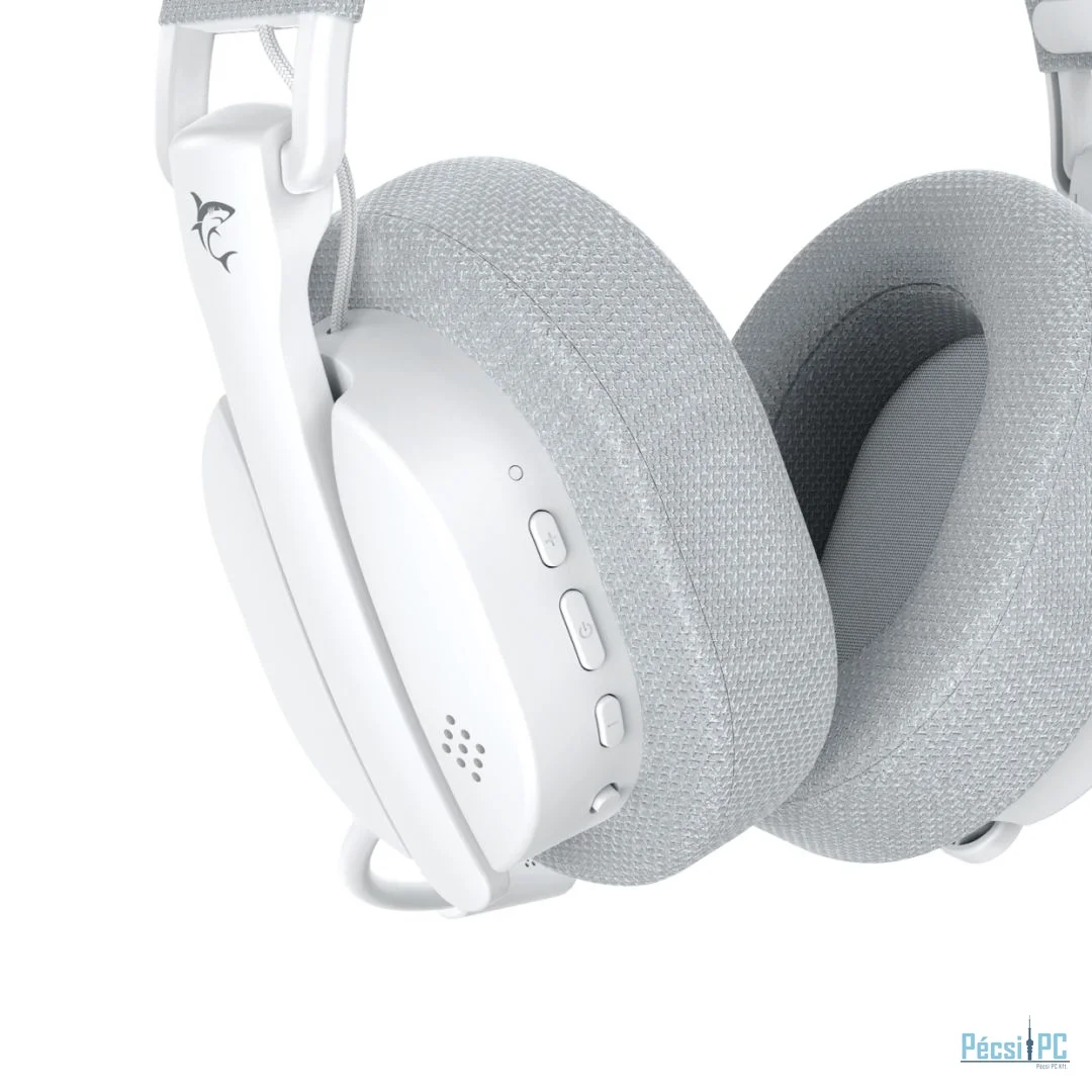 White Shark WGH-2444W FireCrest Wireless Bluetooth Gaming Headset White