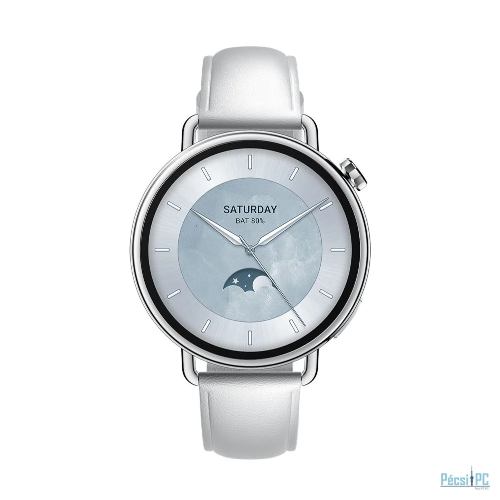 Xiaomi Watch S4 41mm Leather Strap White