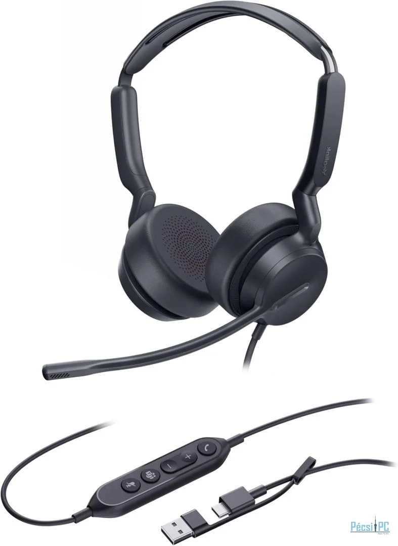 Yealink UH42 Dual UC USB-C/A Headset Black