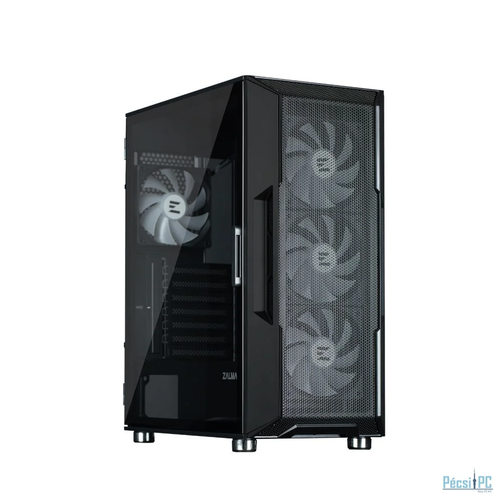 Zalman I3 Neo ARGB Tempered Glass Black