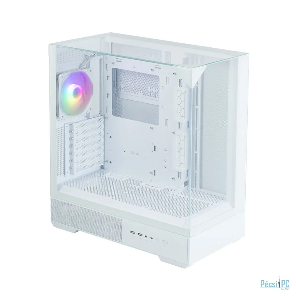 Zalman P40 Prism Tempered Glass White