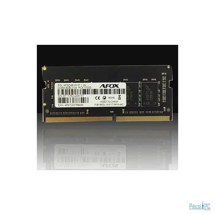 AFOX 8GB DDR4 2400MHz SODIMM