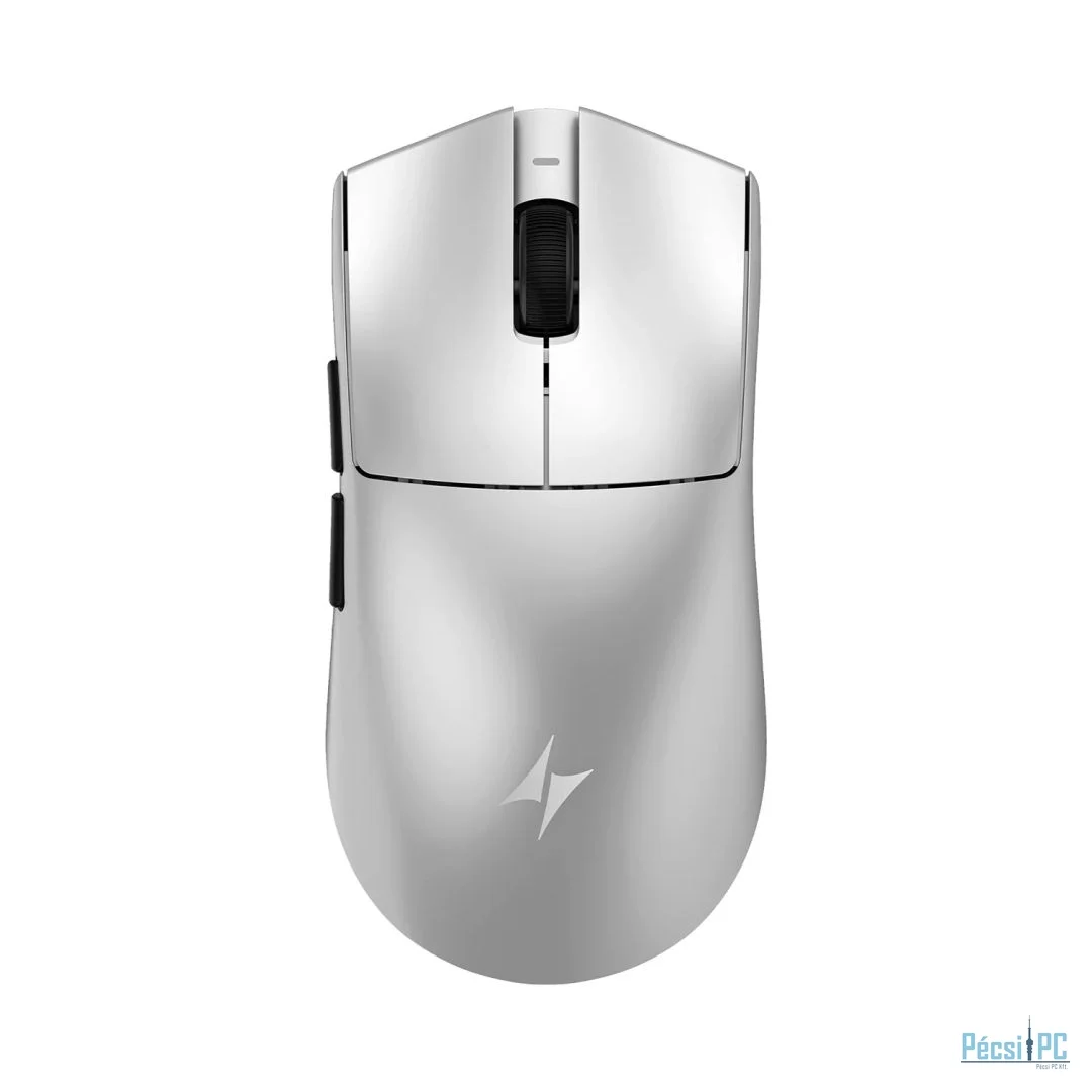 ATK Blazing Sky F1 V2 Ultimate Gaming Wireless Bluetooth Mouse Metallic Silver