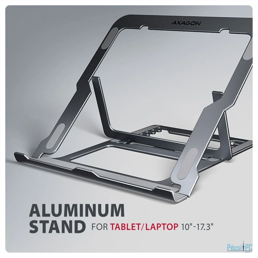 AXAGON STND-LAG stand for laptops and tablets Grey