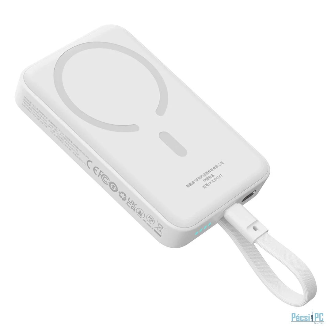 Baseus Magnetic Mini 10000mAh PowerBank White