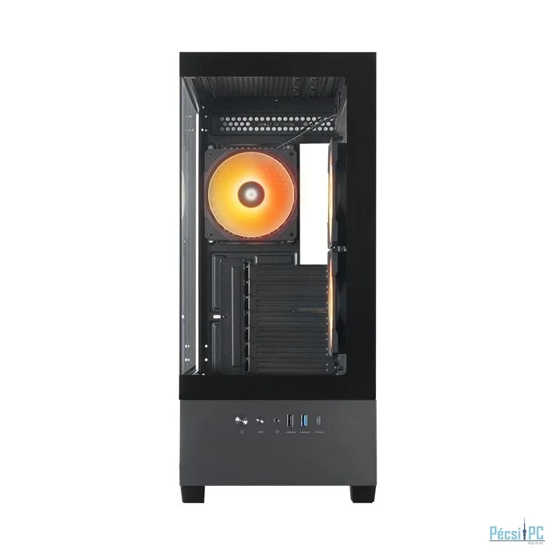 Chieftec Vista Tempered Glass Black