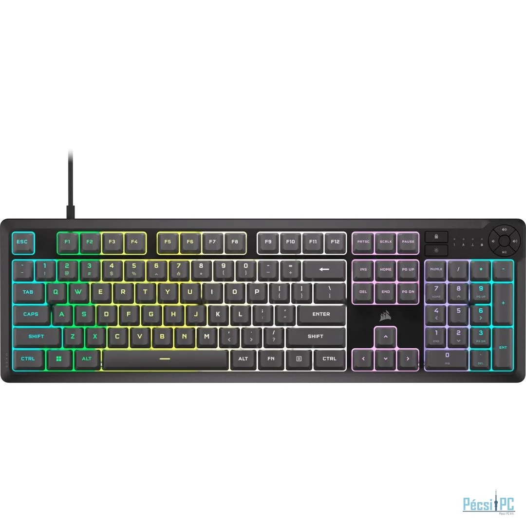 Corsair K55 Core RGB Gaming Keyboard Gray US