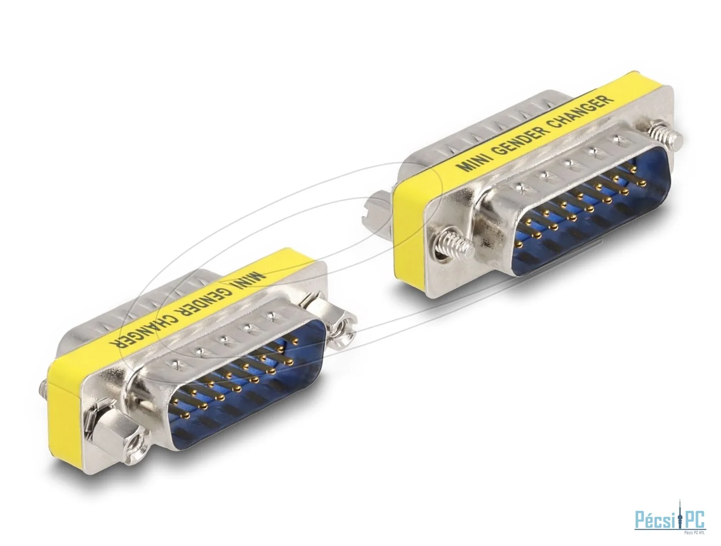 DeLock D-Sub 15 pin male > male Gender Changer