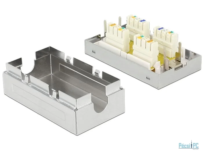 DeLock Junction Box for network cable Cat.6 LSA STP