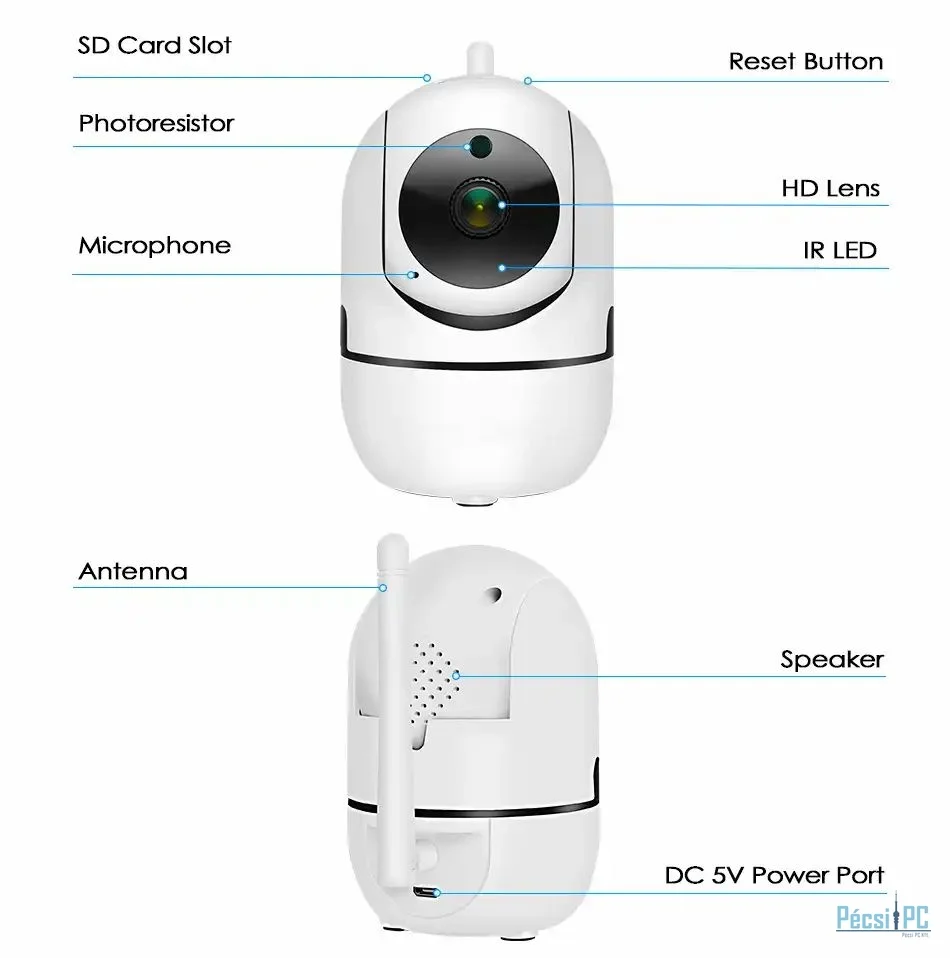 Denver IIC-172 Indoor WiFi-Cam